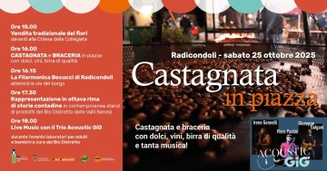 Castagnata in piazza